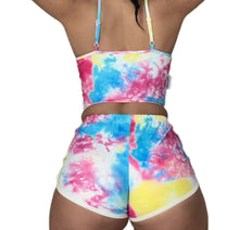 Load image into Gallery viewer, TwerkOut Gear, Dolphin Tie Dye Shorts Set